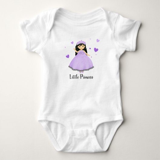 Kleine prinses romper (Voorkant)