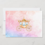 Kleine prinses royale viering 5 aquarel kaart (Achterkant)