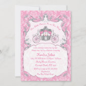 Kleine prinses, roze babyschoentjes kaart (Voorkant)