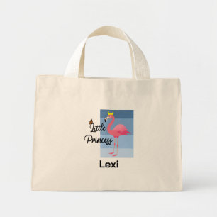 Kleine prinses Roze Flamingo Design - Kleine Tas
