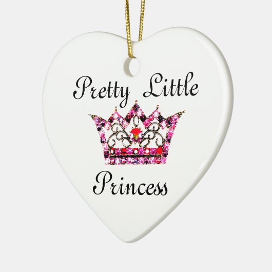 " kleine prinses" Tiara Ornament (Links)