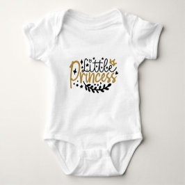 Kleine Prinses Typografie Romper