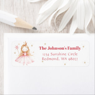 Kleine Prinses Verjaardagsfeestje Etiket