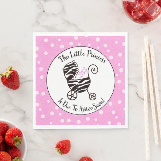 Kleine prinses - "Waar is mijn Tiara?" douchen Servet (Insitu)