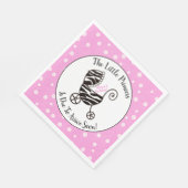 Kleine prinses - "Waar is mijn Tiara?" douchen Servet (Hoek)