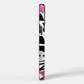 Kleine prinses zwarte en witte leuke Butterflies Case-Mate iPhone Case (Achterkant / Rechts)