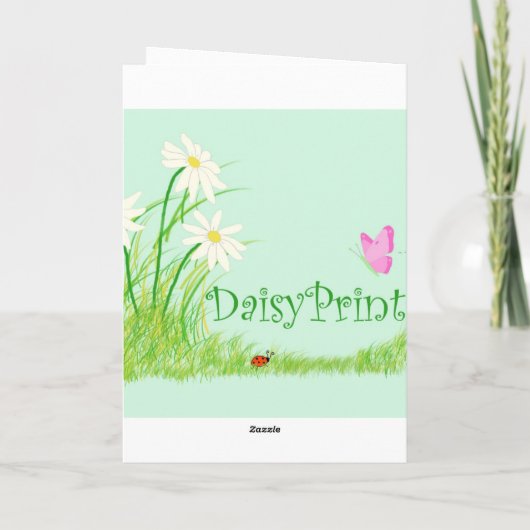 Kleine Prints Aankondiging (Achterkant)