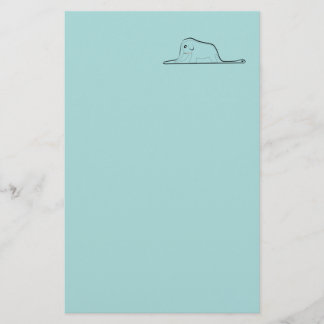 Kleine printtekenbenodigdheden briefpapier