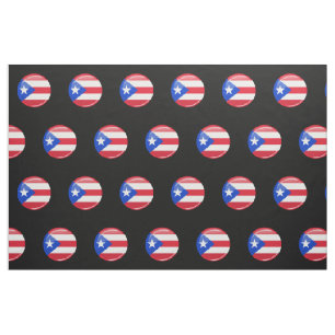 Kleine Puerto Ricaanse vlag Stof