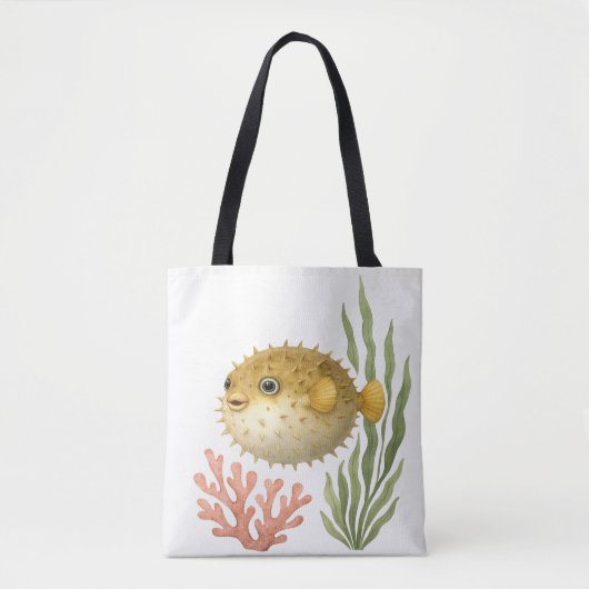 Kleine puf van persoonlijkheid tote bag (Voorkant)