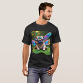 Kleine puggie libel t-shirt (Voorkant volledig)