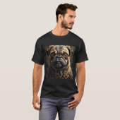 Kleine Puggy Raptor T-shirt (Voorkant volledig)