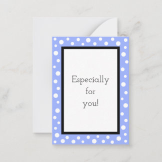Kleine puntenkaartjes_Lavender Notitiekaartje