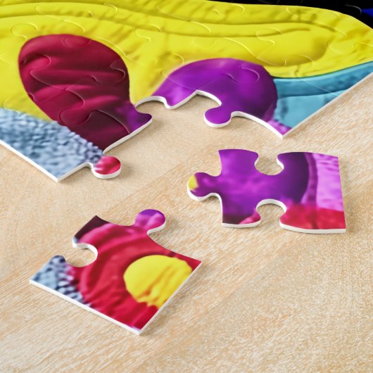 Kleine puppy Quilly als design Legpuzzel (Zijkant)