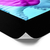 Kleine puppy Quilly als design Poster (Hoek)