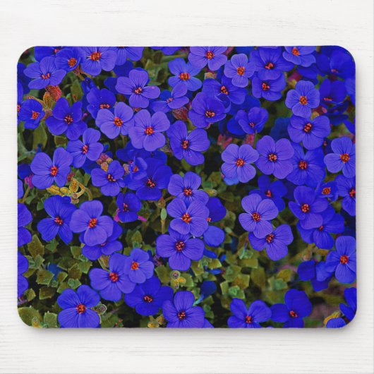 Kleine Purple Flowers Muismat (Voorkant)