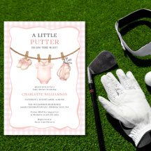 Kleine Putter Roze Golf Waskleine Baby Shower