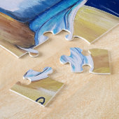 Kleine puzzel zonder wrijving legpuzzel (Zijkant)