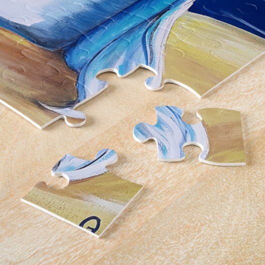 Kleine puzzel zonder wrijving legpuzzel (Zijkant)