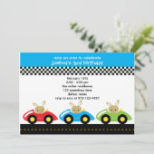 Kleine raceruitvindingen kaart (Staand voorkant)