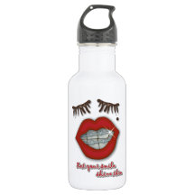 Kleine races, rode lips, mole en dikke Eyelashes