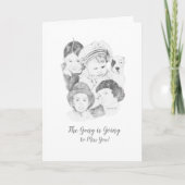 Kleine Rascals missen je Wenskaart Kaart (Voorkant)