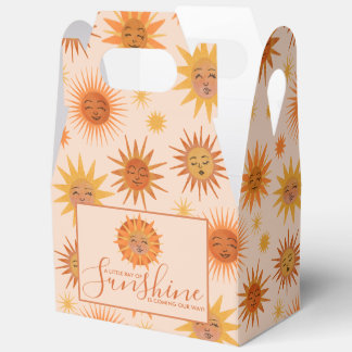 Kleine Ray van het Baby shower van de Sunshine Wat Bedankdoosjes