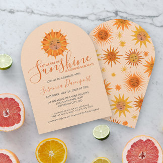 Kleine Ray van het Baby shower van de Sunshine Wat Kaart