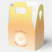 Kleine Ray van Sunshine Baby shower Bedankdoosjes (Geopend)