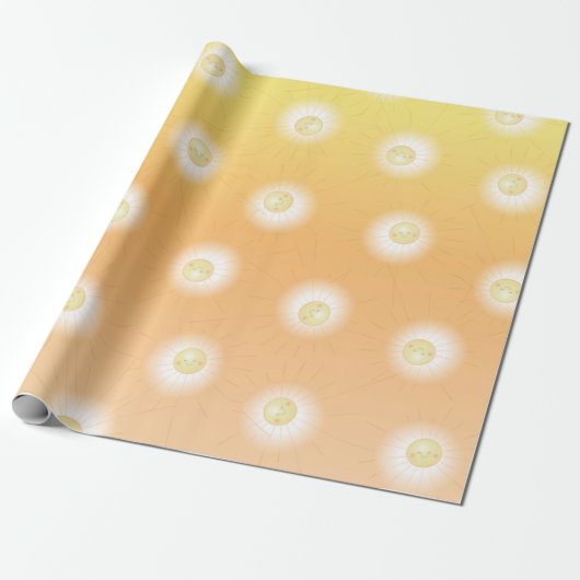 Kleine Ray van Sunshine Baby shower Cadeaupapier (Uitgerold)