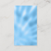 Kleine Ray van Sunshine Baby shower Diaper Raffle Informatiekaartje (Achterkant)