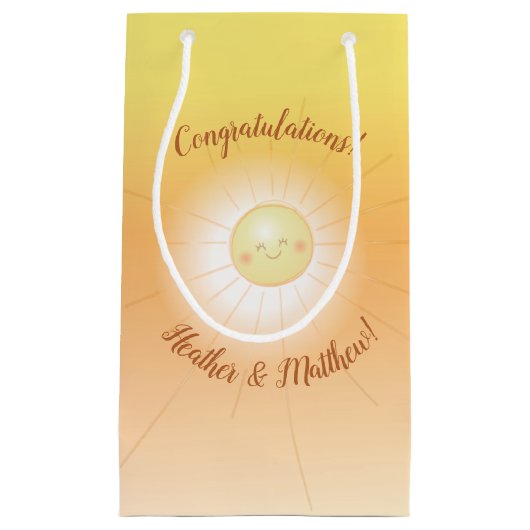 Kleine Ray van Sunshine Baby shower Klein Cadeauzakje (Voorkant)