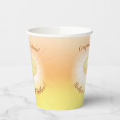 Kleine Ray van Sunshine Baby shower Papieren Bekers (Links)