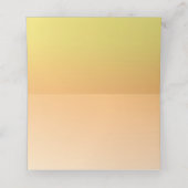 Kleine Ray van Sunshine Baby shower Plaatskaartje (Binnenkant ongevouwen)