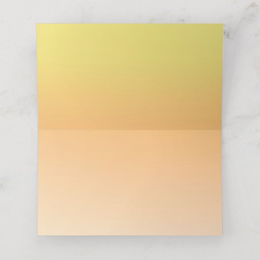 Kleine Ray van Sunshine Baby shower Plaatskaartje (Binnenkant ongevouwen)