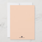 Kleine Ray van Sunshine Boho regenboogregenboog Ba Kaart (Achterkant)