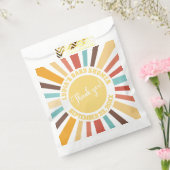 Kleine Ray van zonneschijnlijk Baby shower Bedankzakje (Gezegeld)