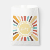 Kleine Ray van zonneschijnlijk Baby shower Bedankzakje (Voorkant)