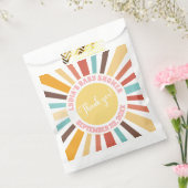 Kleine Ray van zonneschijnlijk Baby shower Bedankzakje (Gezegeld)