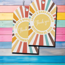 Kleine Ray van zonneschijnlijk Baby shower