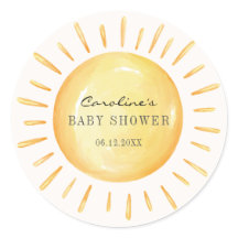 Kleine Ray van zonneschijnlijk Baby shower