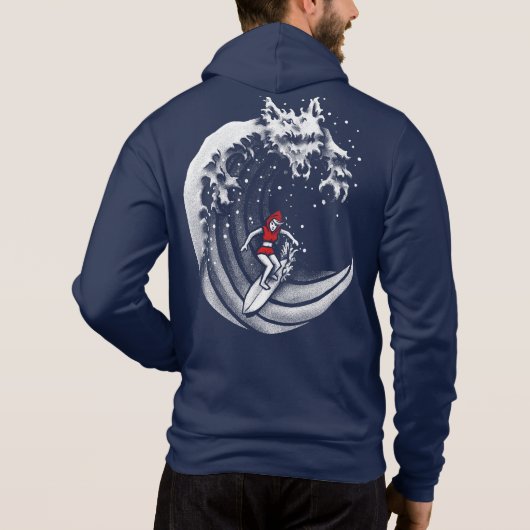 Kleine Red Surfing Hood Hoodie (Achterkant)