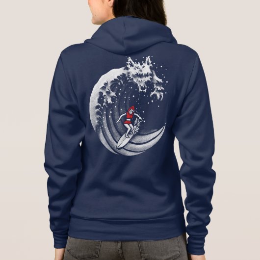 Kleine Red Surfing Hood Hoodie (Achterkant)