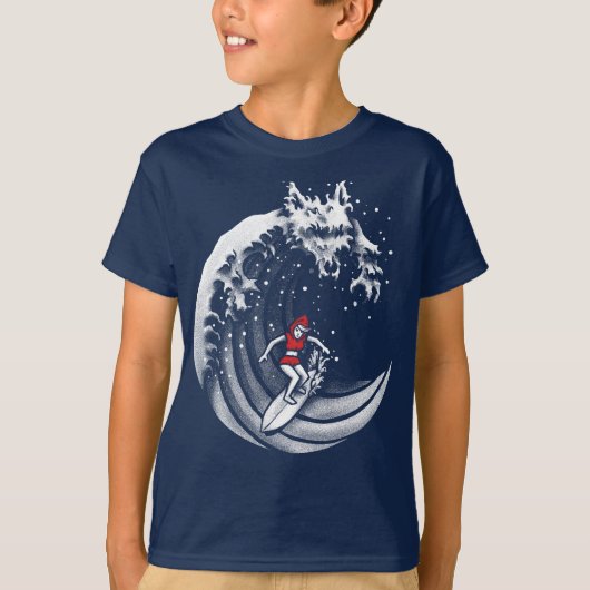 Kleine Red Surfing Hood T-shirt (Voorkant)