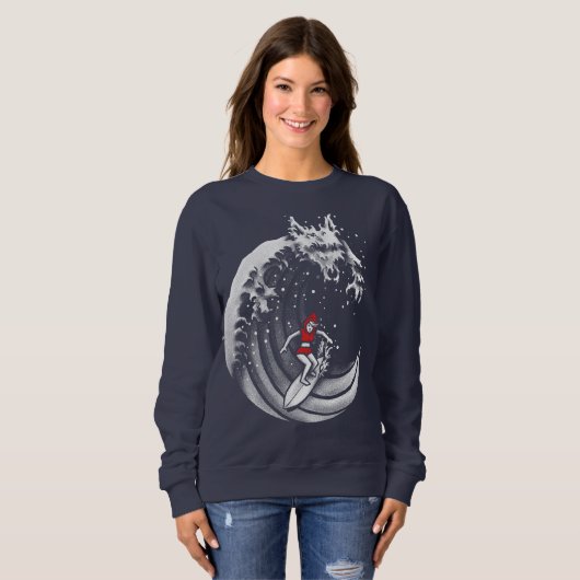 Kleine Red Surfing Hood Trui (Voorkant volledig)