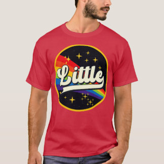 Kleine regenboog in ruimte  stijl t-shirt