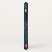 Kleine regenboogkwal op donker Case-Mate iPhone case (Achterkant/links)