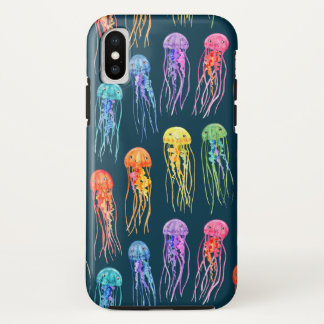 Kleine regenboogkwal op donker Case-Mate iPhone case
