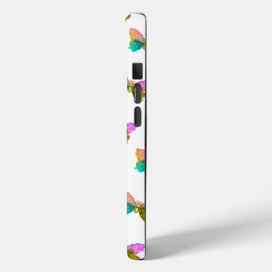 Kleine regenboogvlinders Case-Mate iPhone case (Achterkant / Links)