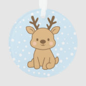 Kleine Rendieren Ornament (achterkant)